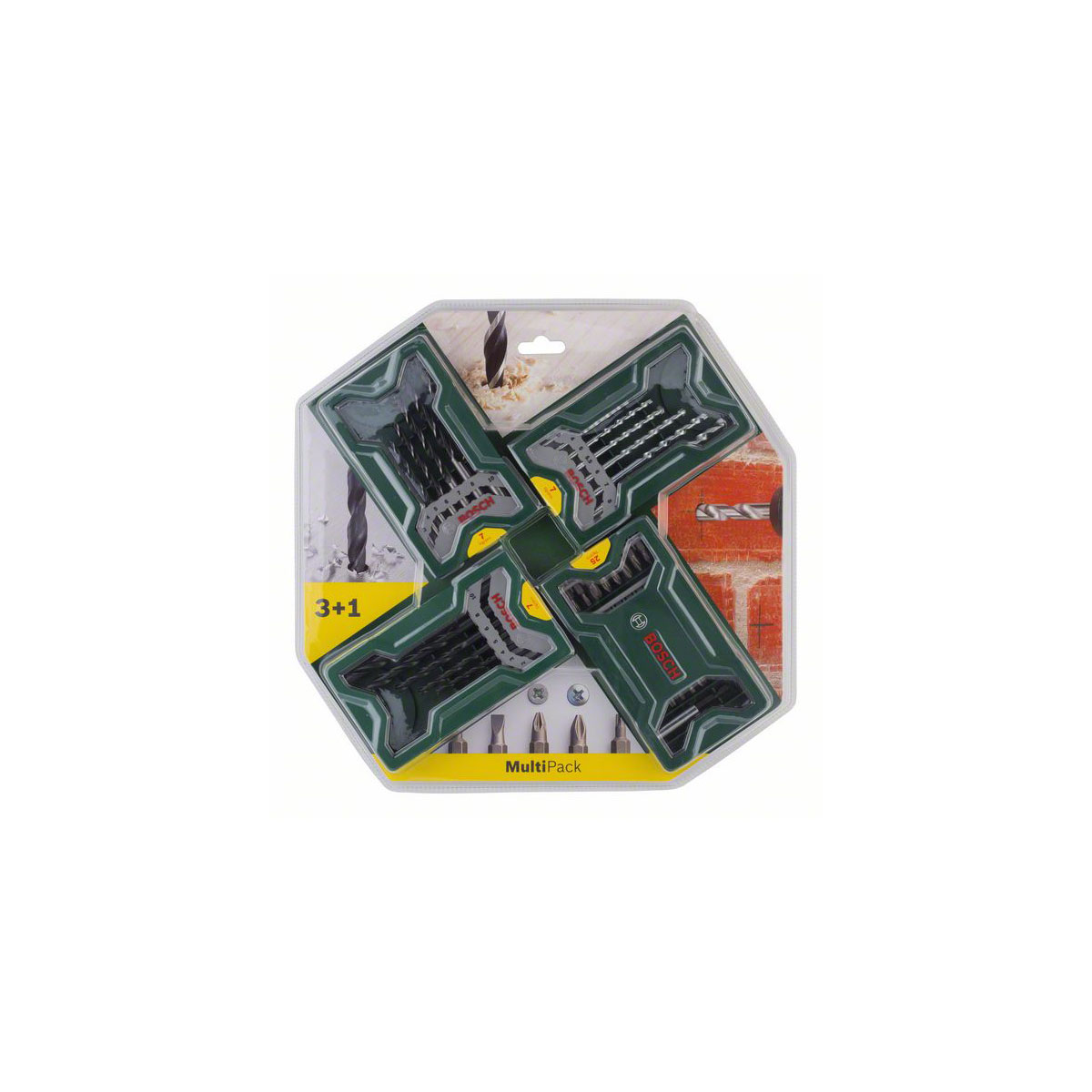 Bosch  Bohrer und Bit-Set Mini X-Line 3in1 Bild 2