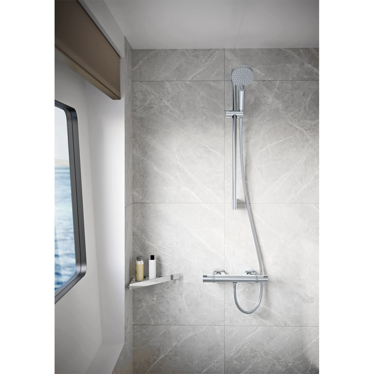 Hansgrohe Stangenbrause-Set Vernis Blend chrom Bild 8