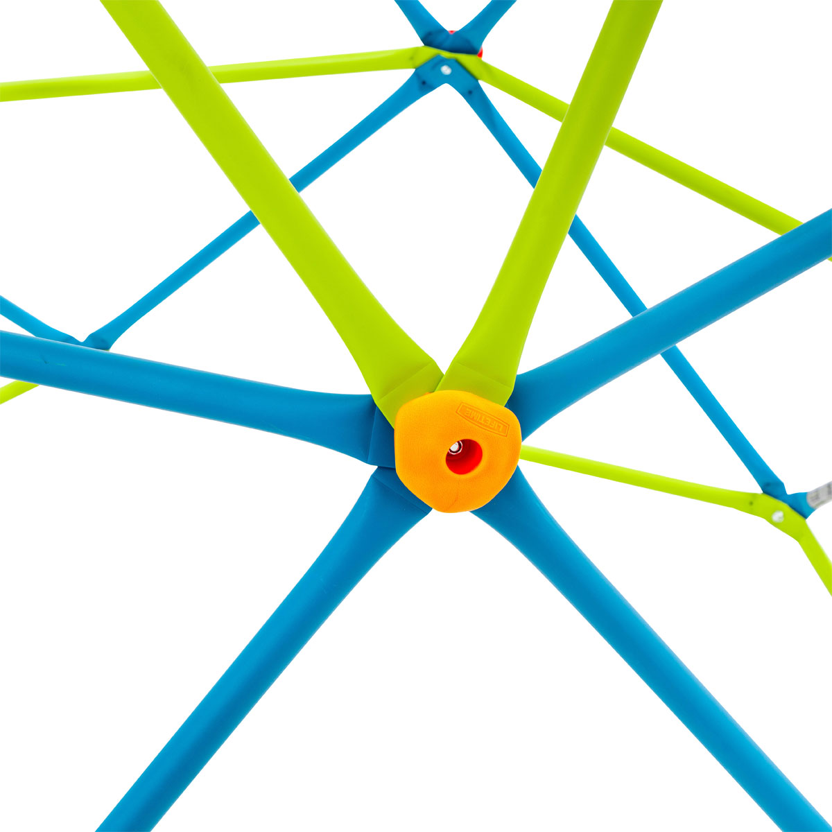 Lifetime Klettergerüst Geodome 238x238x223cm Blau Lime Bild 6