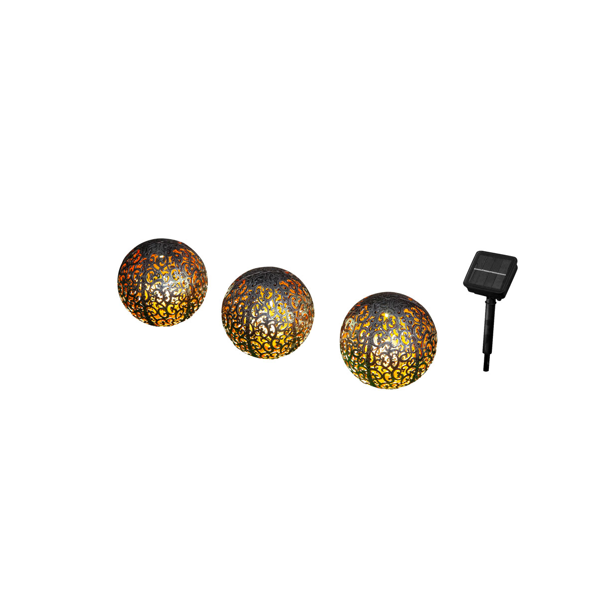 Flector Garten  Solar Dekoleuchte Orient 3er Set