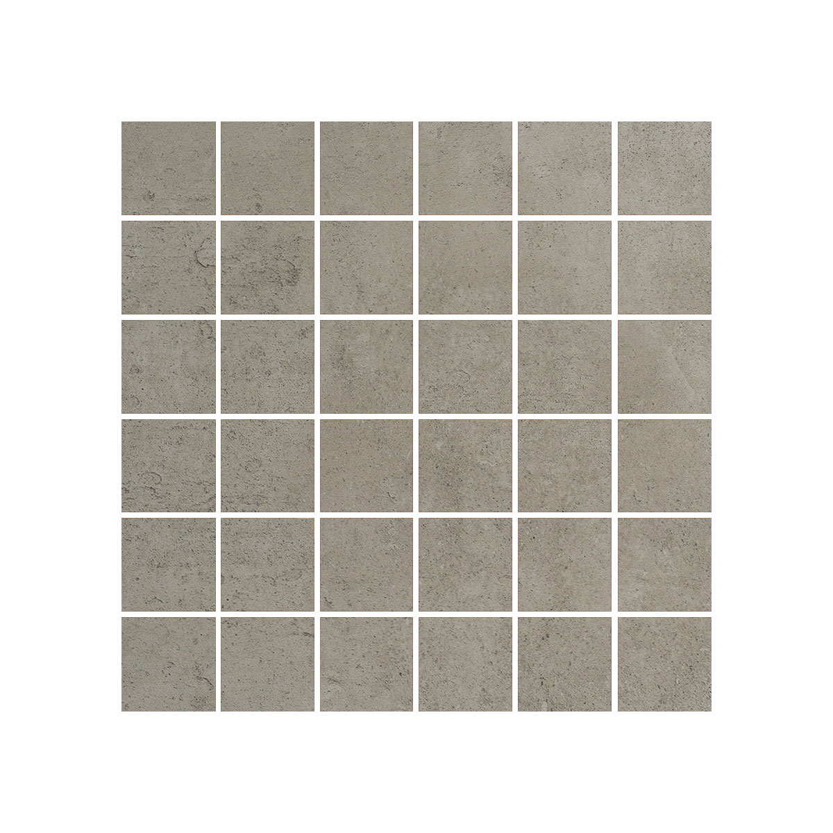 Mosaik Vision Grau glasiert matt 30 x 30 x 1 cm