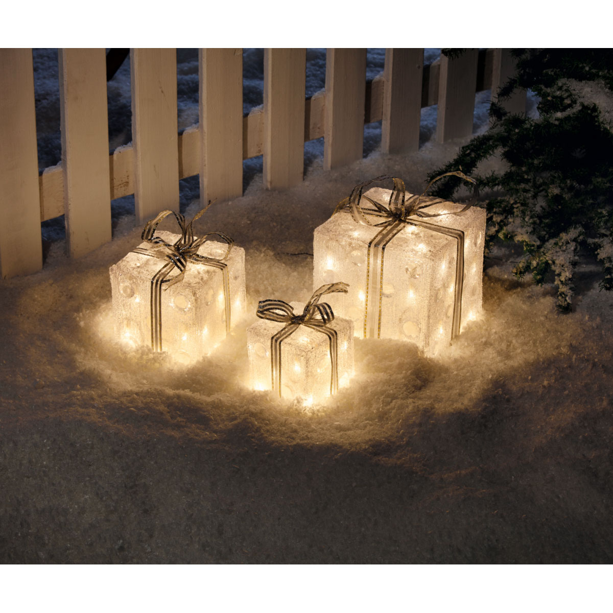 Ambientis 3 Acryl-Geschenke 72 warm-weiße LEDs Bild 2