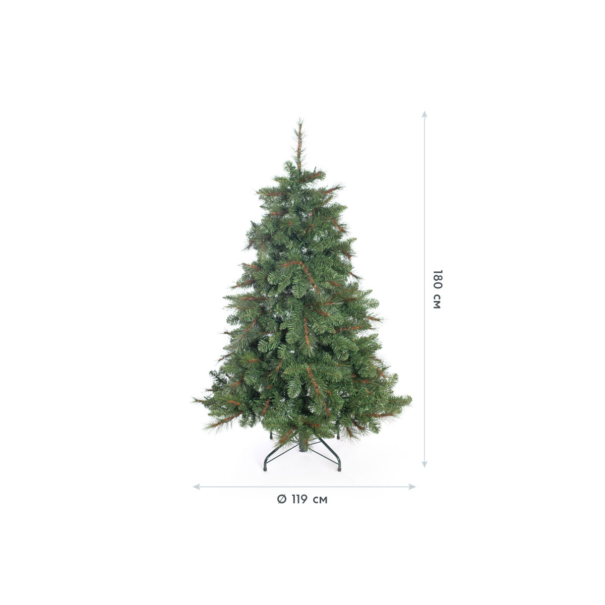 Künstlicher Weihnachtsbaum Mesa Fichte 180 cm Grün Bild 6