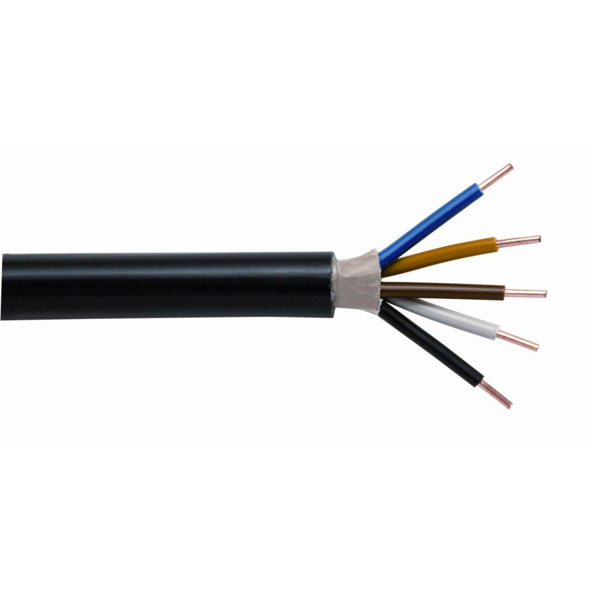 Erdkabel NYY-J 5G 1,5 mm 10m