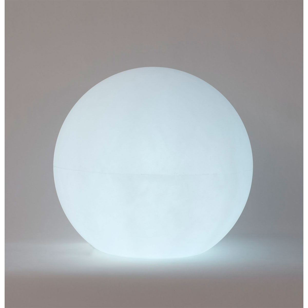 NewGarden LED-Kugelleuchte Buly 60 Kabelanschluss Ø 60 cm weiß