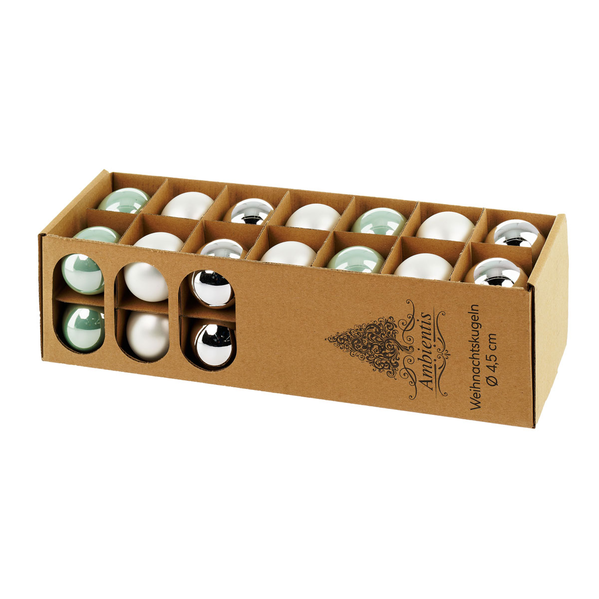 Ambientis Glaskugeln 4,5 cm salbei Mix Bild 2