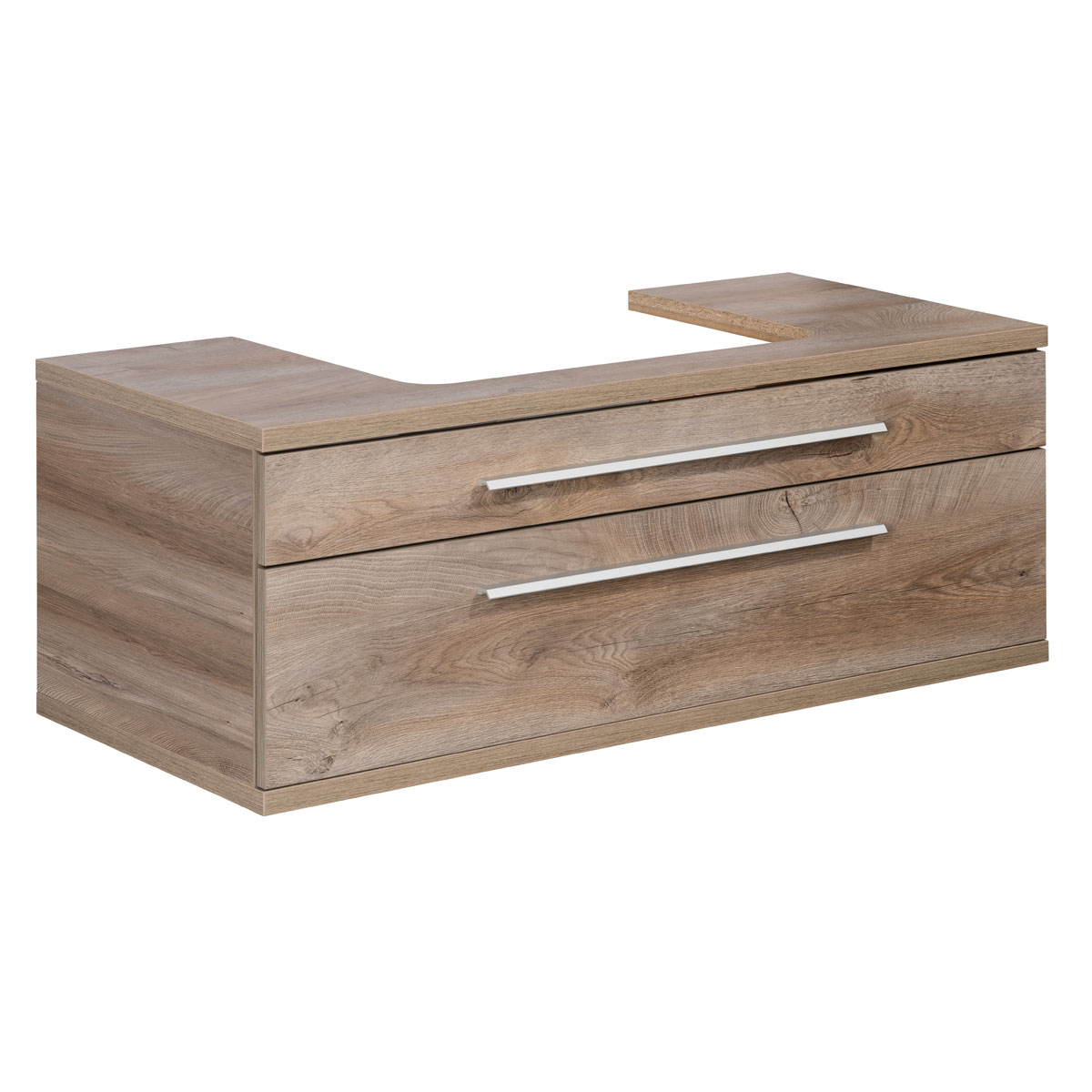 Fackelmann Waschbeckenunterschrank Stanford Eiche Natur 110 cm Bild 1