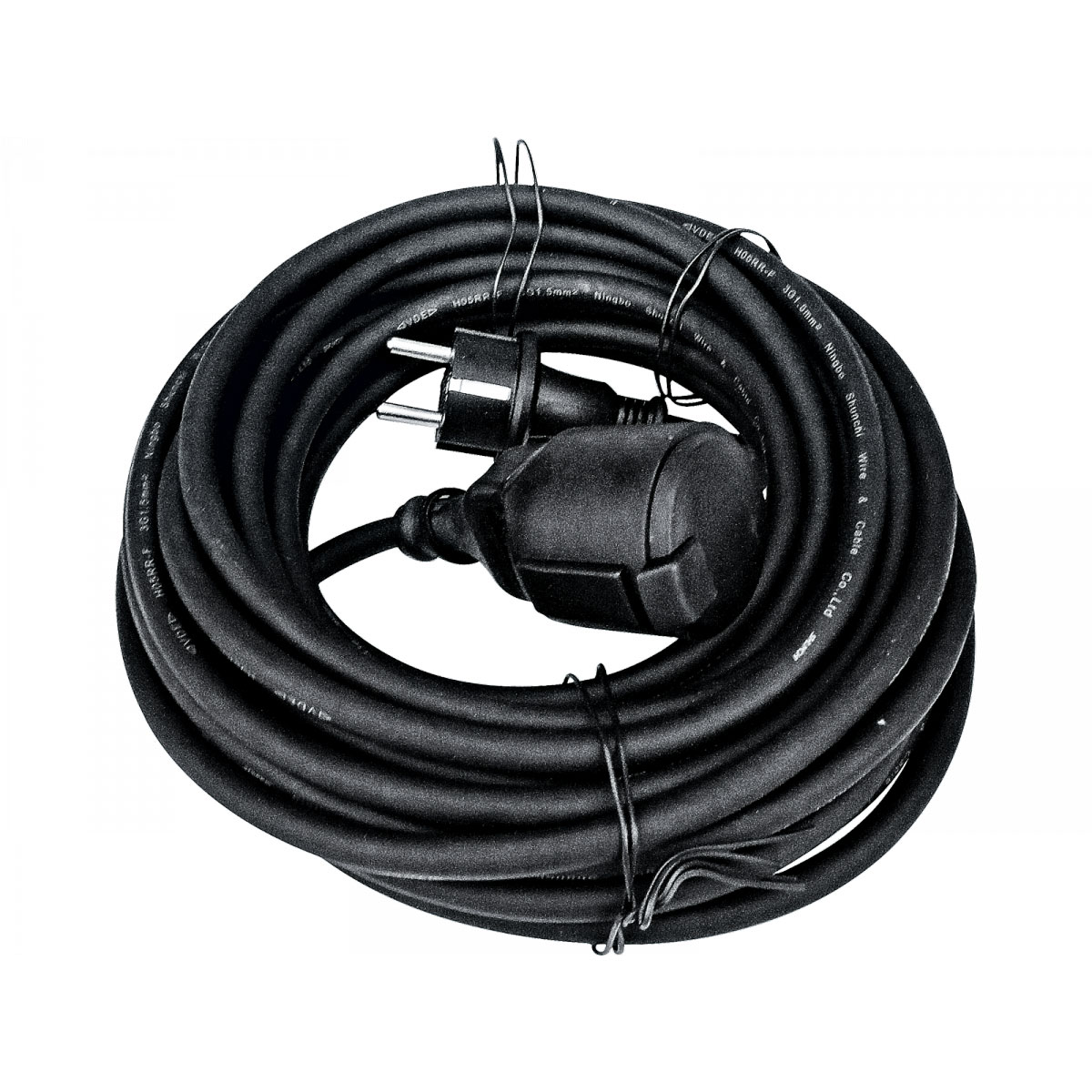 Flector Technik Gummi-Verlängerungsleitung 25 m