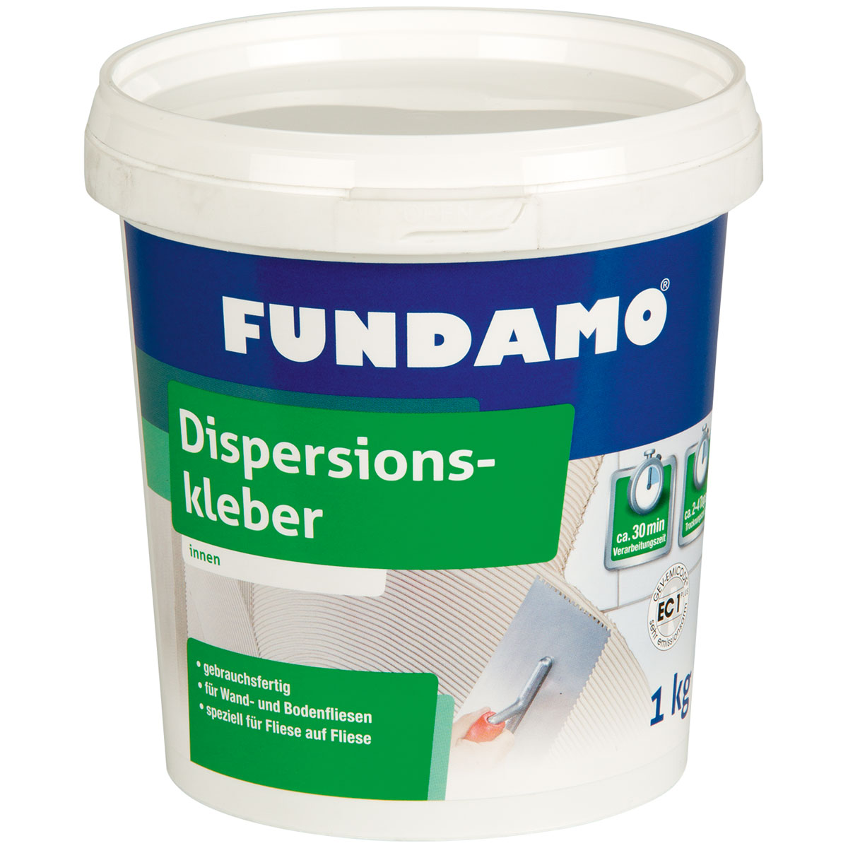Fundamo Dispersionsfliesenkleber 1 KG