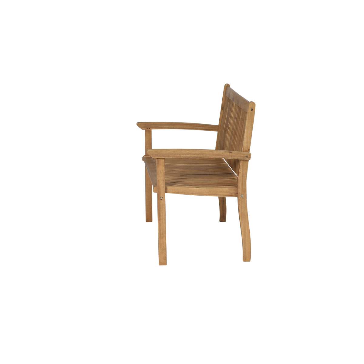 Bank Paleros 2-Sitzer 62 x 120 x 92,5 cm Akazienholz FSC Bild 3