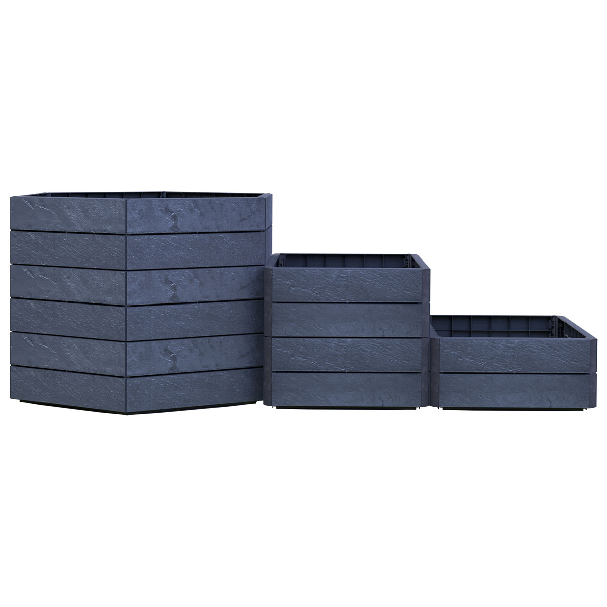 Garantia Hochbeet ERGO VARIO 3 Stone inkl FLORA Bild 2