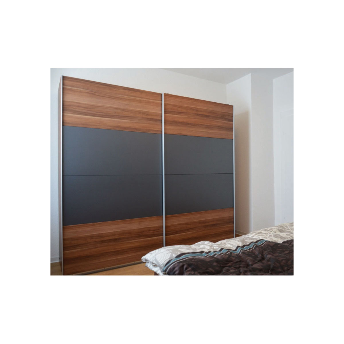 Suki Schrankschiebetür-System-Set Serie D 200 cm Bild 1