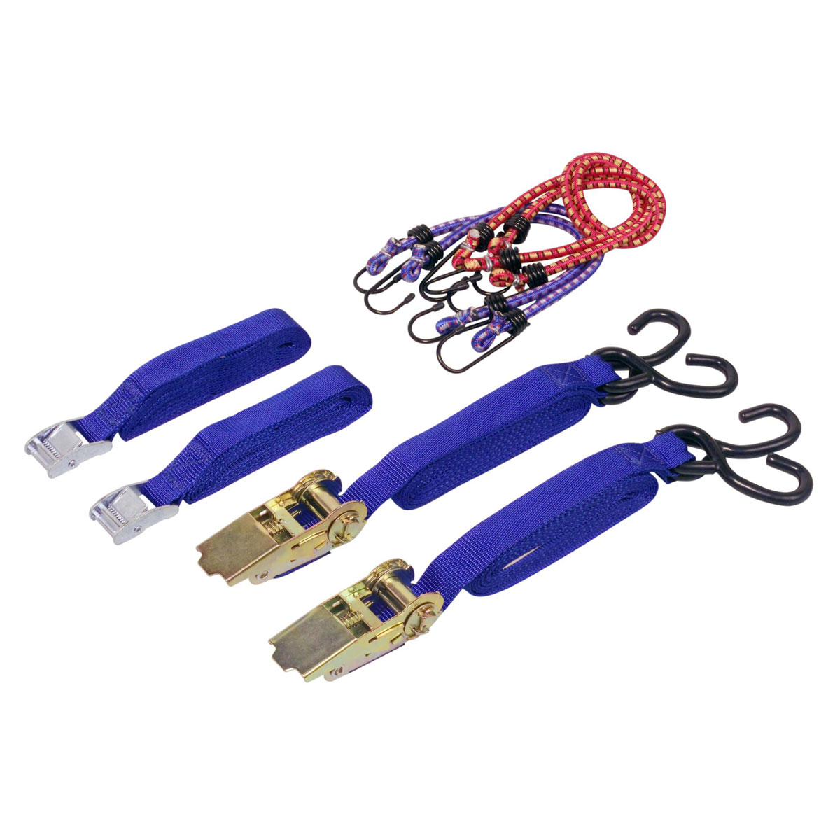 Spann- und Verzurrgurtset 8-teilig