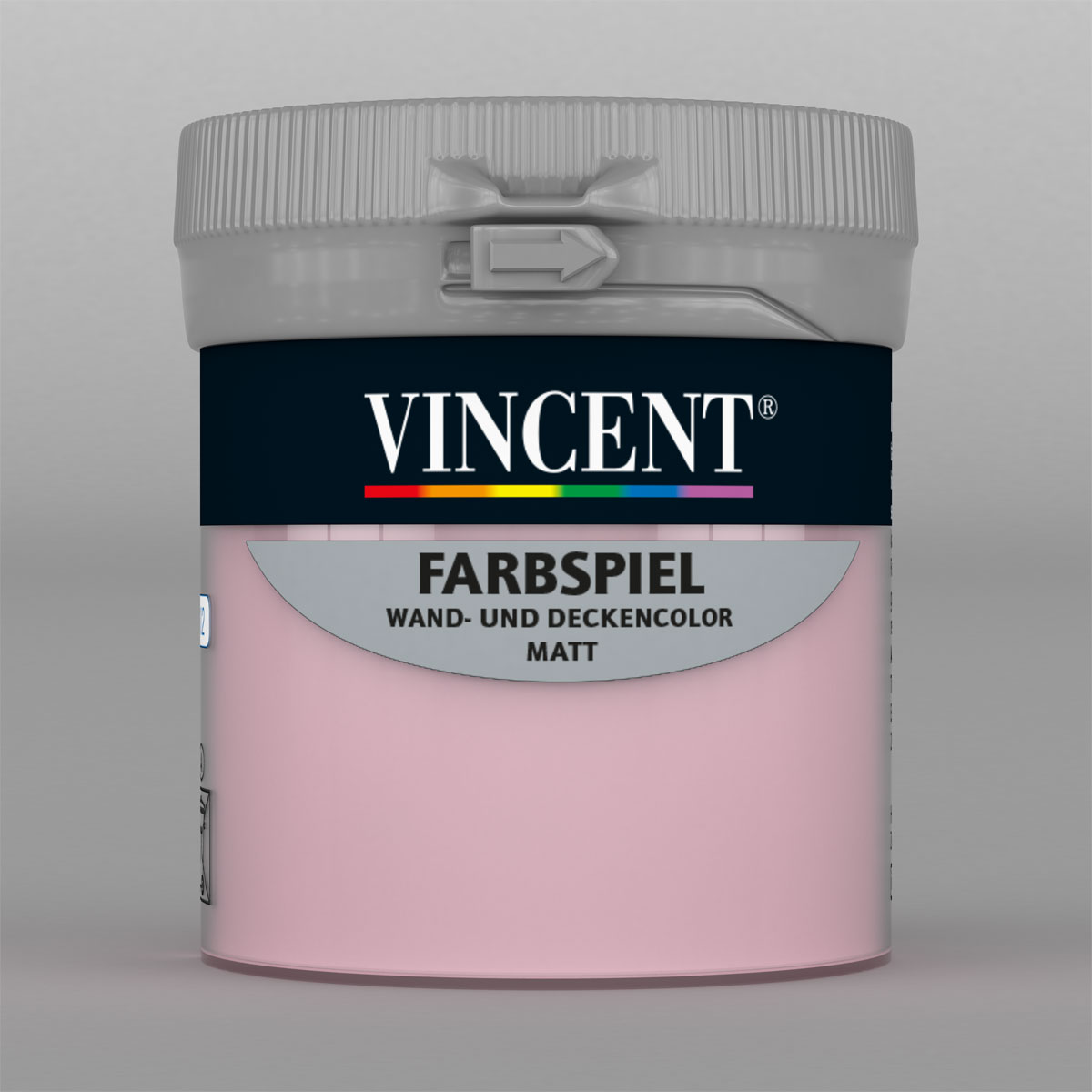 Vincent Farbspiel Zartes Rosa matt 75 ml Vincent Farbspiel Zartes Rosa matt 75 ml