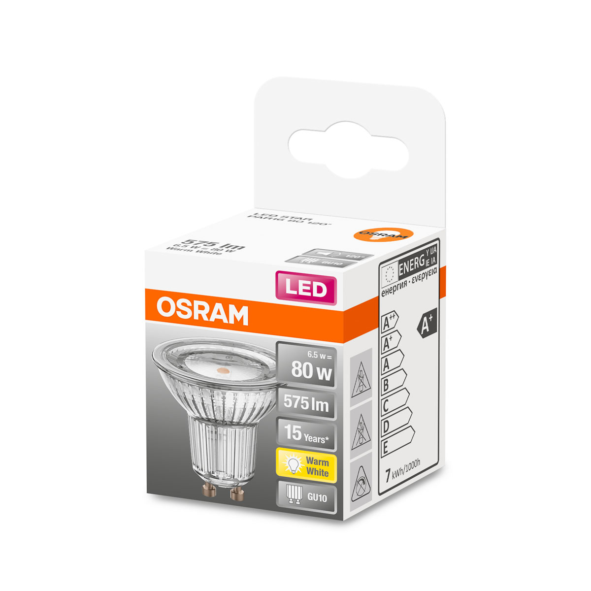 Osram LED-Leuchtmittel Reflektor 120 Grad 80W warmweiß Bild 2