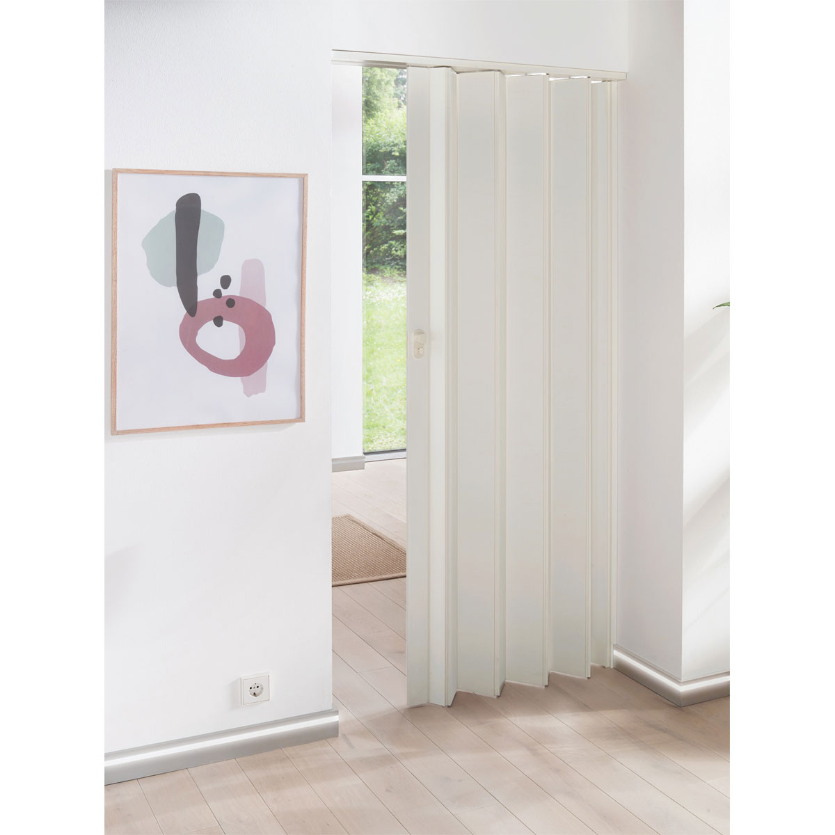 Marley Eurostar Falttür Weiss lackiert 83 x 205 cm