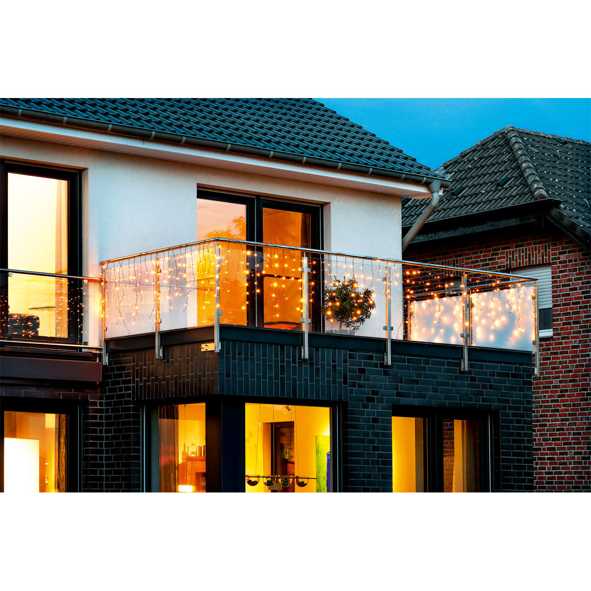 Ambientis LED-Eisregenlichterkette 200 LED Bild 7