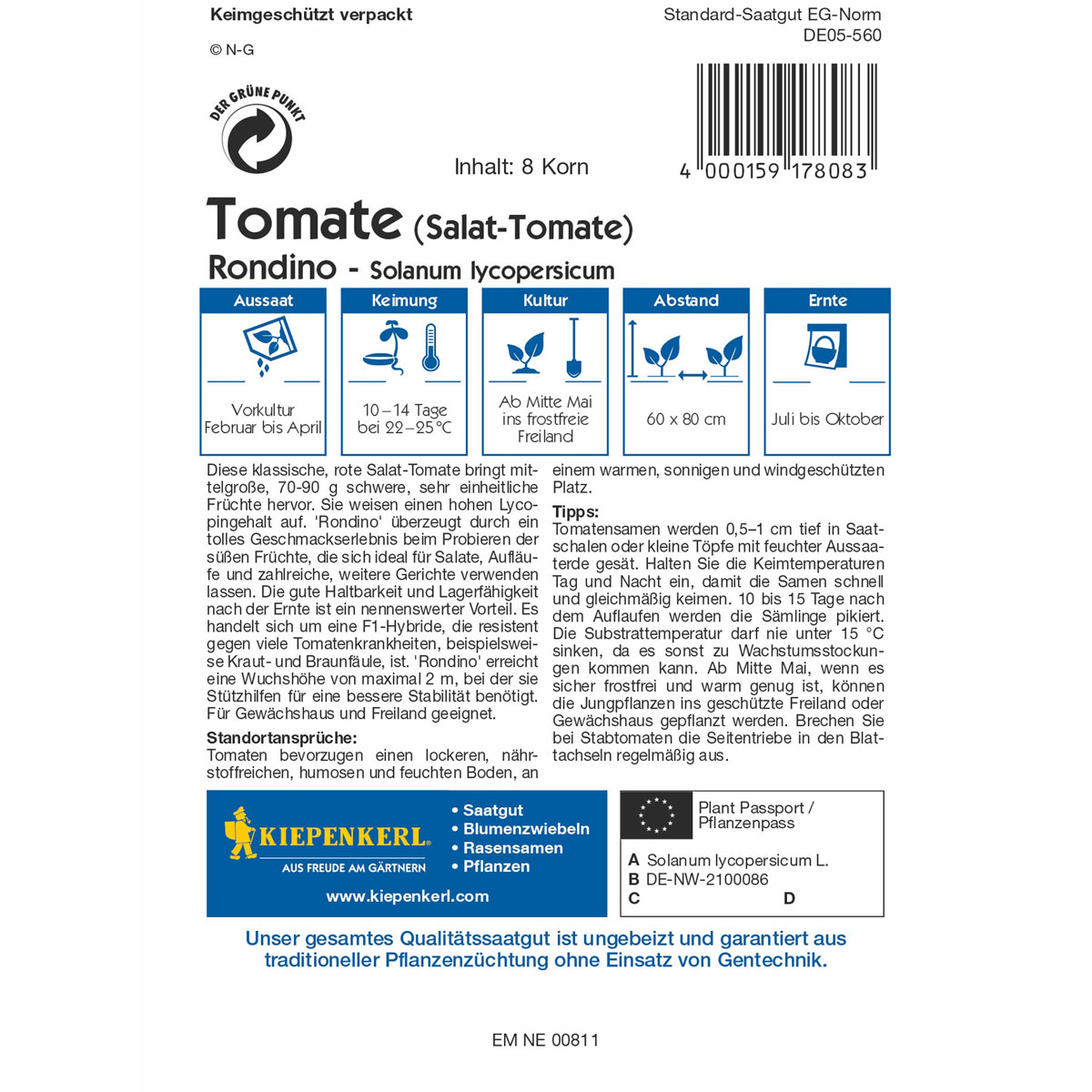 Kiepenkerl Salat-Tomate Rondino Bild 2