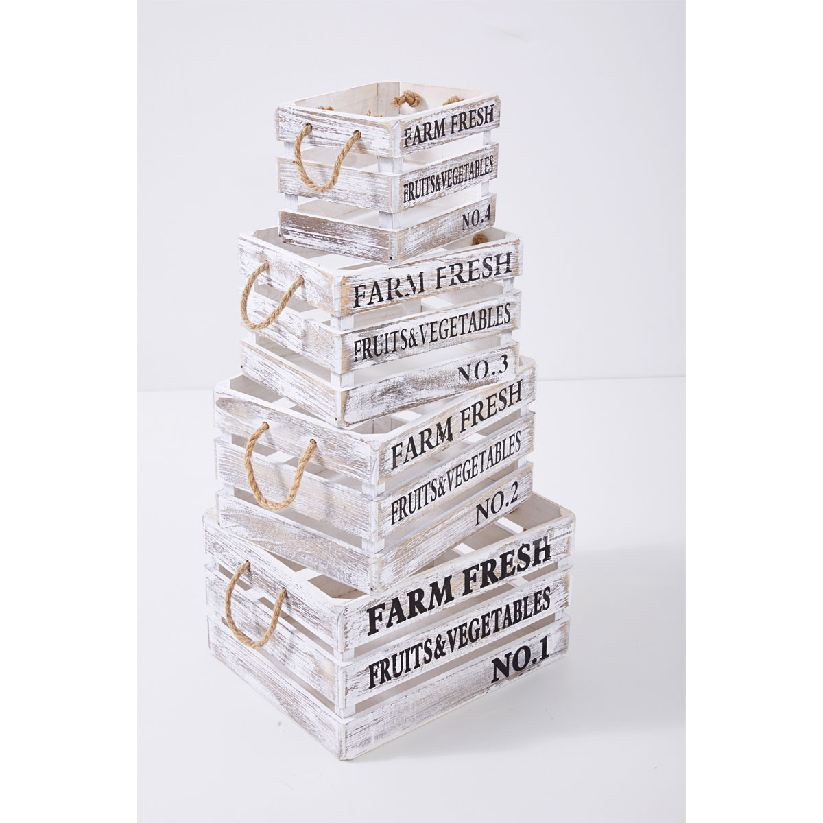 Vintage-Holzkiste Box XL