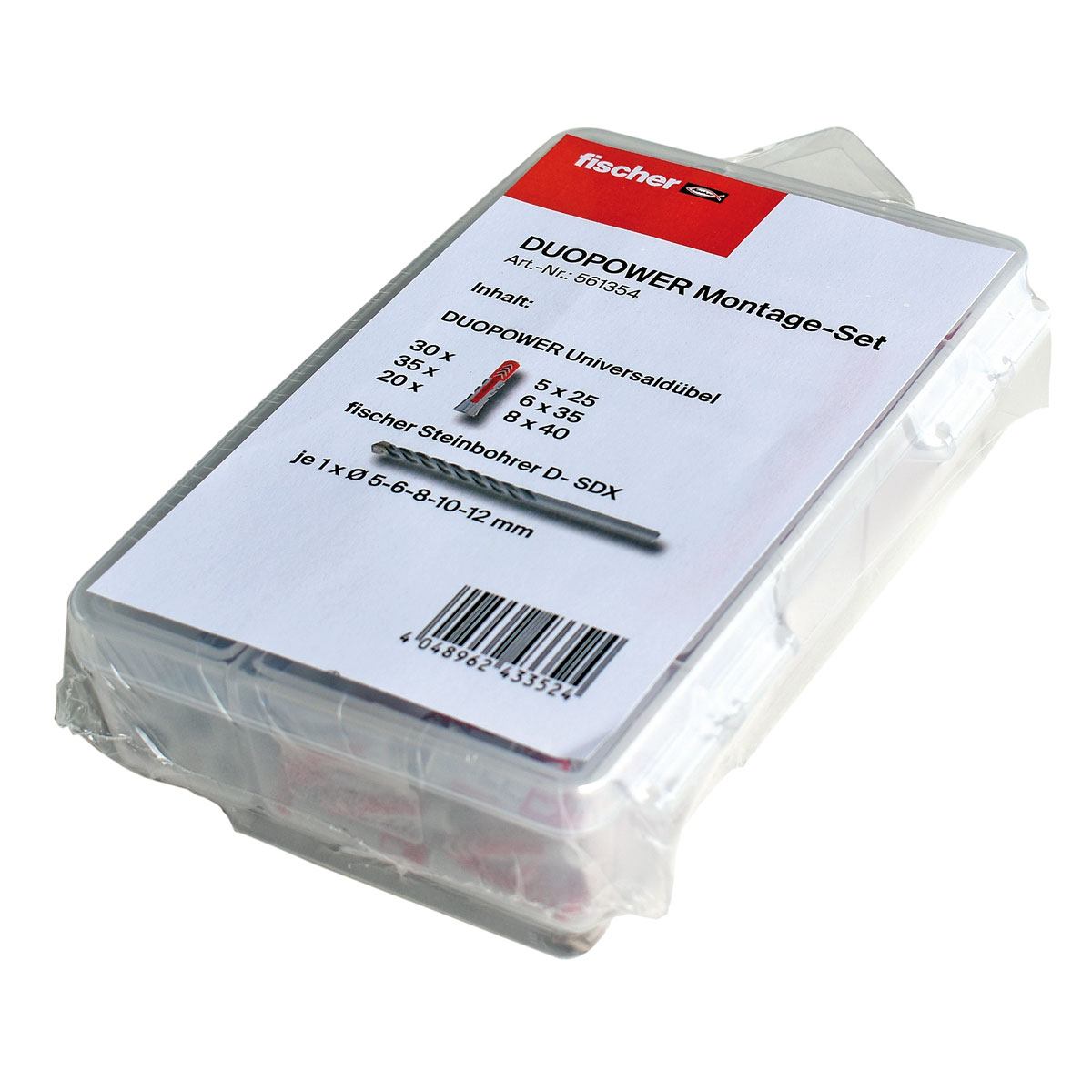 Fischer Montage-Set DuoPower 85-teilig