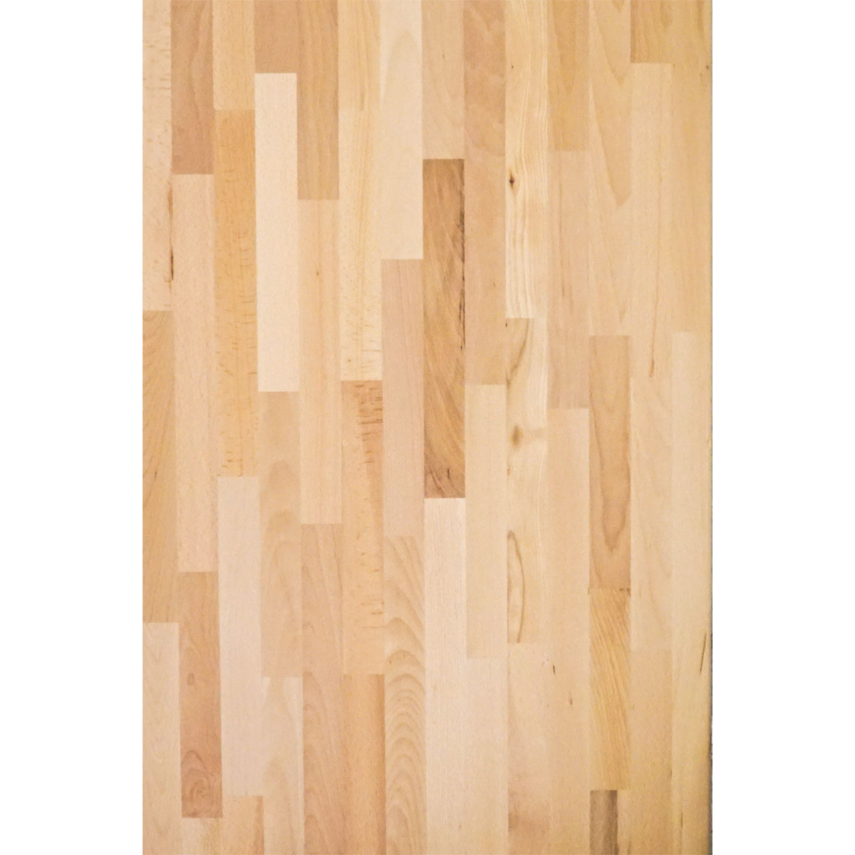 Buche Tischplatte 27 mm seitig gerundet 120/60 cm