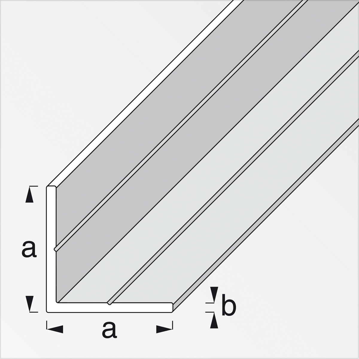 MyTool Winkel 29,5 mm 2,5m gleichschenklig blank Bild 2