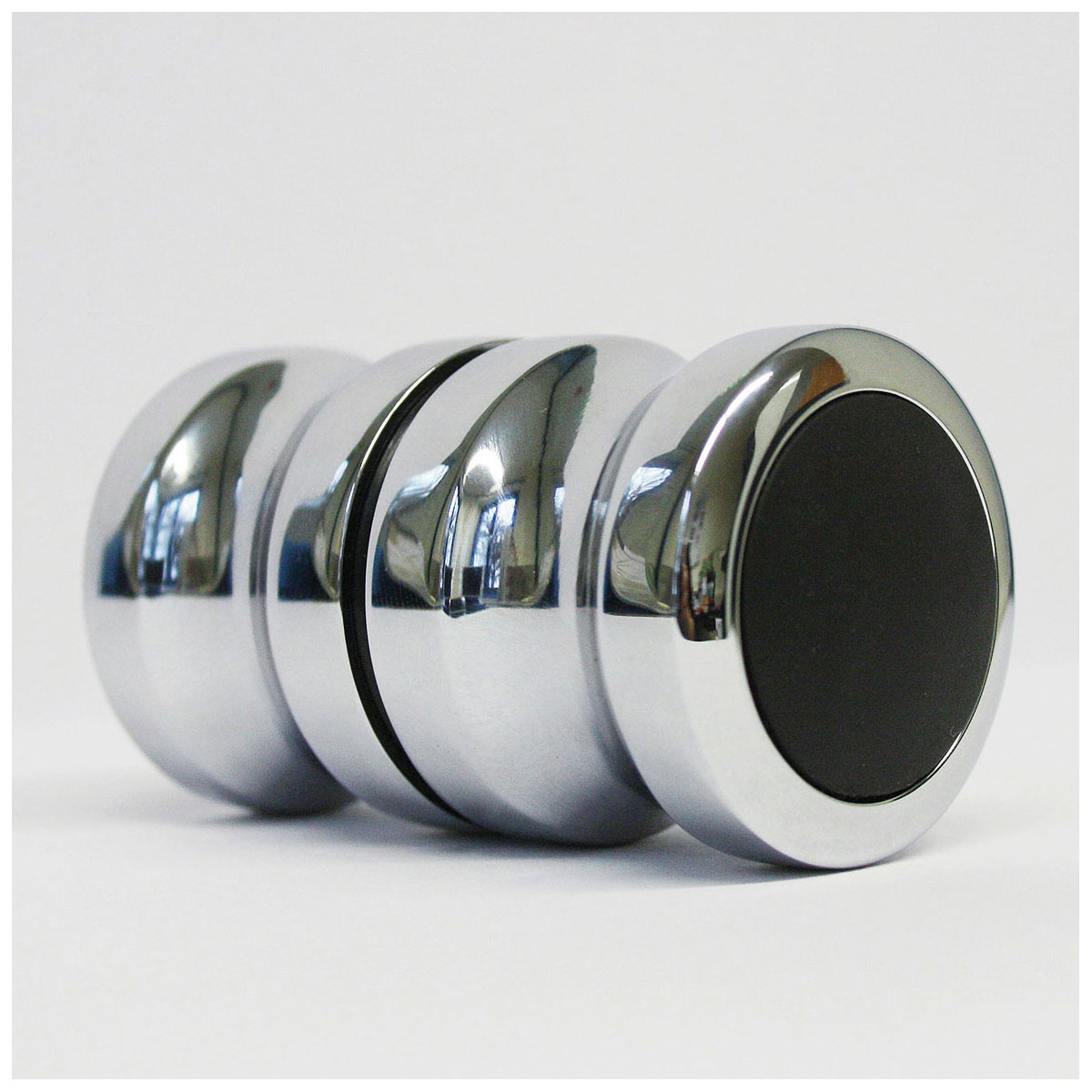 Breuer  Seitenwand Elana Komfort Drehfalttür 2-teilig Anschlag rechts schwarz matt grau getönt 800 mm Bild 6