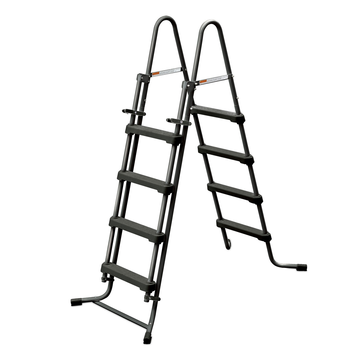 Summer Waves Elite Frame Pool 549x549x132cm Rattan Grau Bild 6