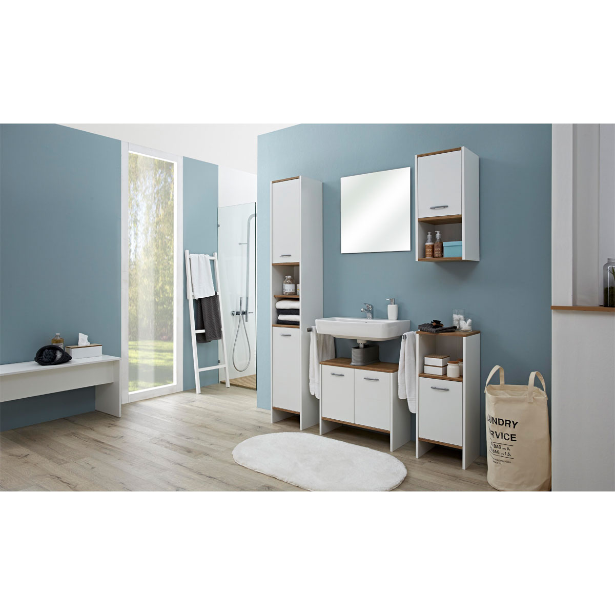 Pelipal Wandschrank Sina 33 x 68 x 28 cm weiß Bild 2