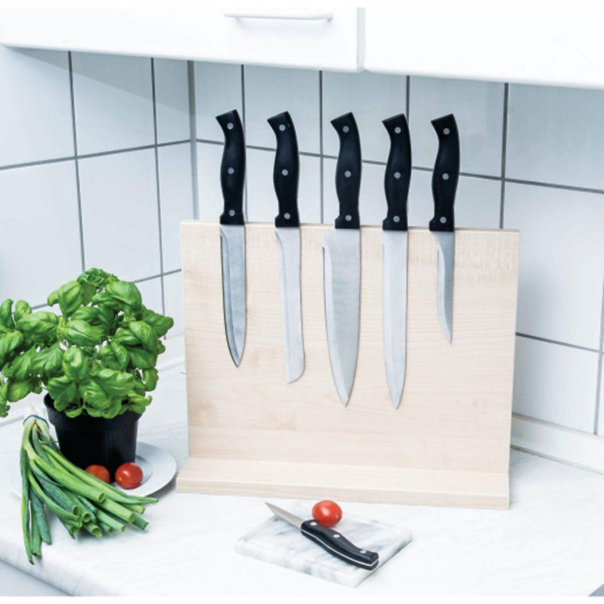 Connex Magnet Neodym eck 40 x 10 x 5 mm vn 18kg mit Senkkopflochung Bild 2