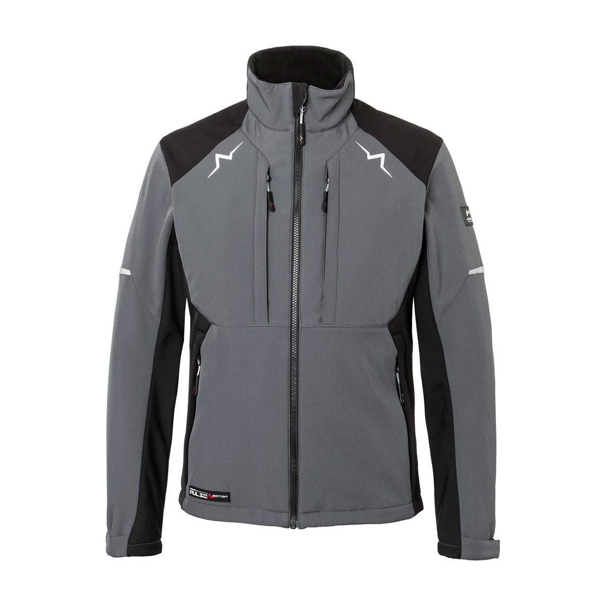 Kübler  Softshell Jacke PULSE Herren anthrazit/schwarz Größe L
