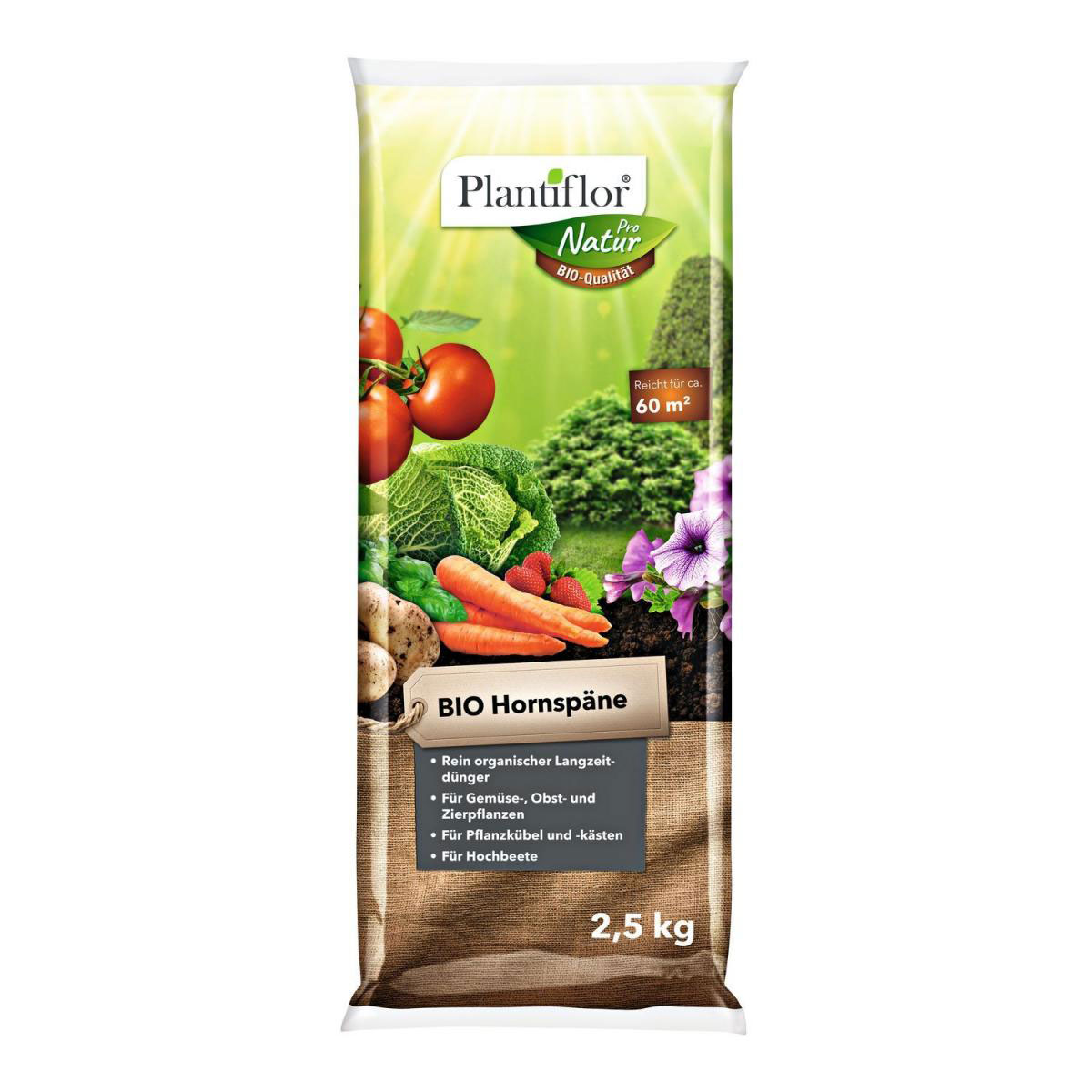 Plantiflor Bio Hornspäne 2,5 kg