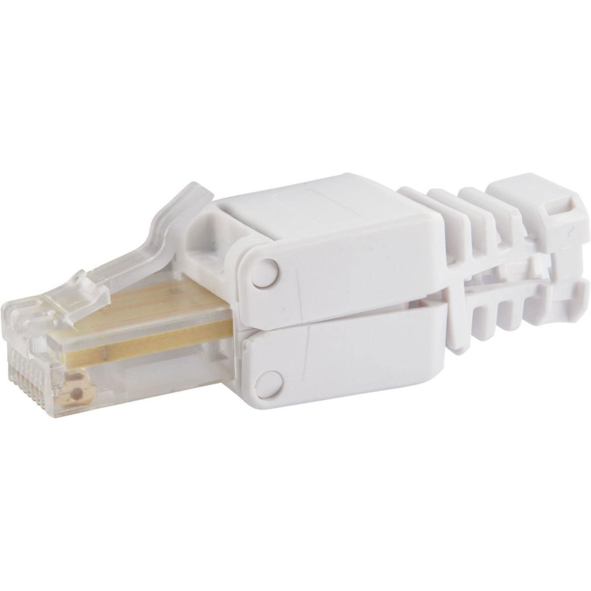 Schwaiger CAT 5e-Netzwerkstecker Easy Install 2 Stück Bild 1