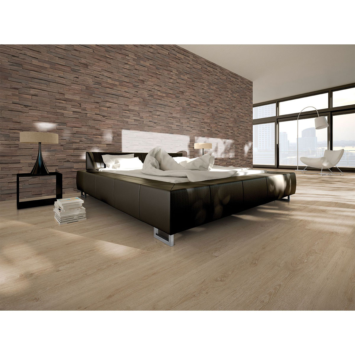 Indo Wandverkleidung Driftwood Hevea Mindanao 9er-Set Bild 3