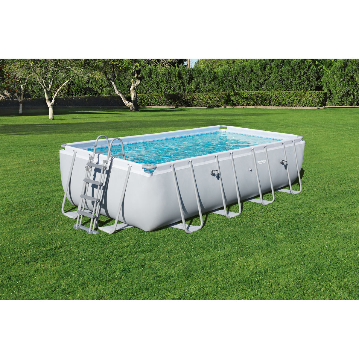 Pool-Sicherheitsleiter für Wandhöhe 107 - 122 cm Bild 4