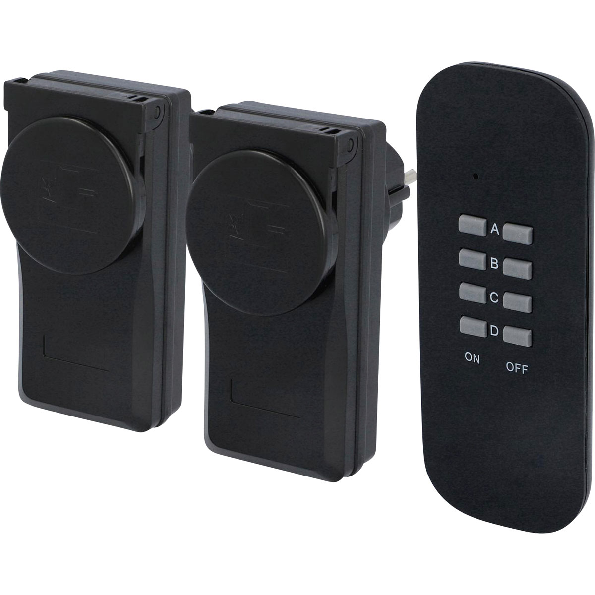 Funkfernschalterset 2+1 Micro