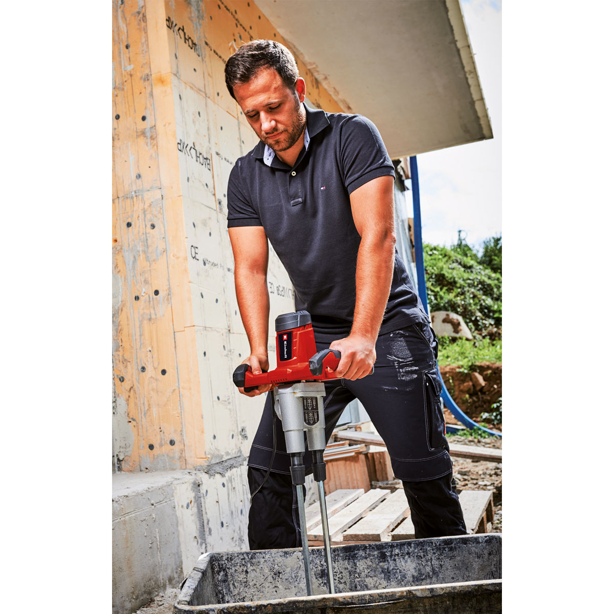 Einhell Farb- und Mörtelrührer TE-MX 1600-2 CE Twin Bild 3