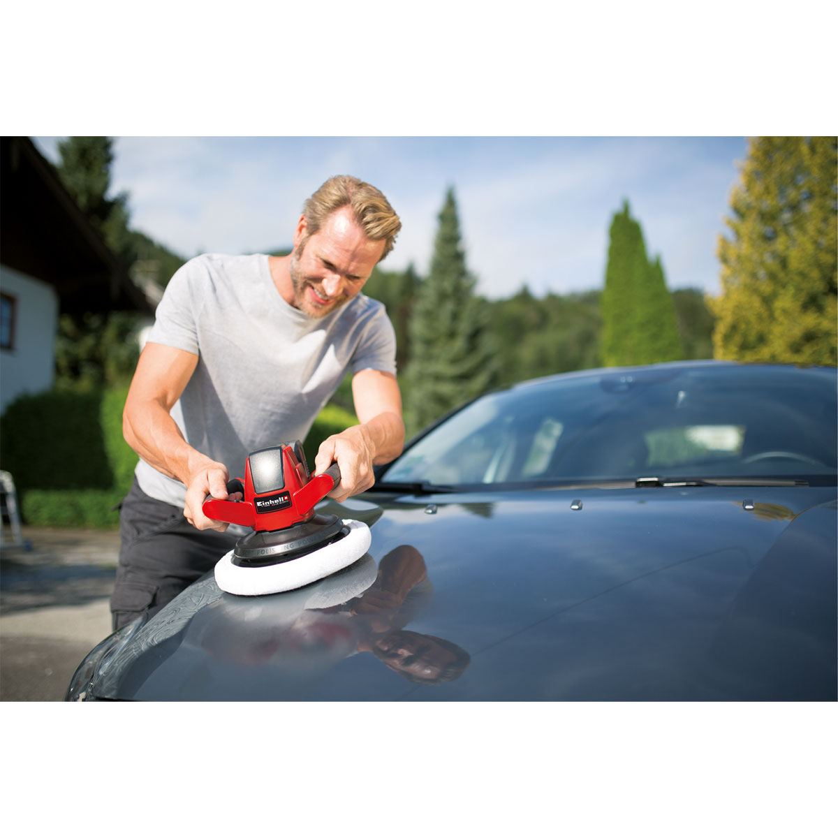 Einhell Akku Autopoliermaschine C E-CB 18/254 Li-Solo Bild 12