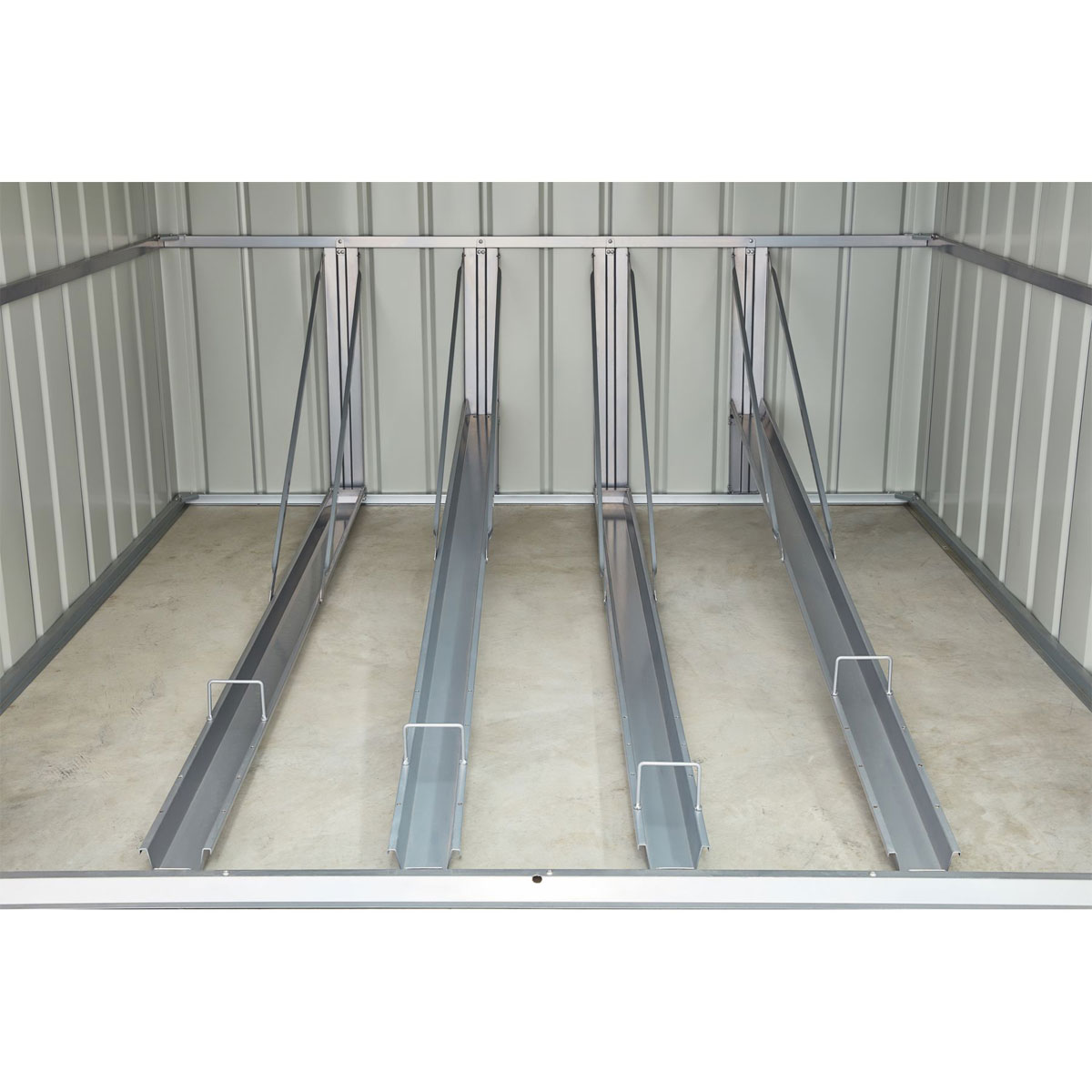 Globel Fahrradgarage Family Bike für 4 Fahrräder anthrazit Bild 7