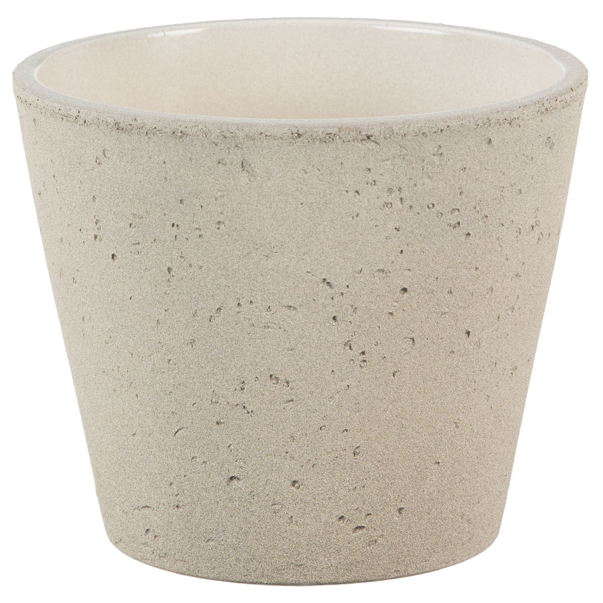 Scheurich Übertopf Stone 701 15 cm Taupe