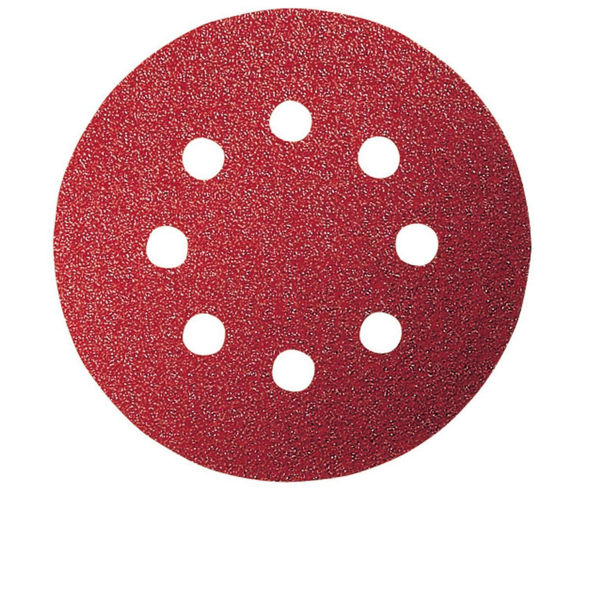 Bosch  DIY Schleifblatt Durchmesser 125 mm 2x G60/120/ 240 8 Löcher Klett 6- teilig  Bild 3