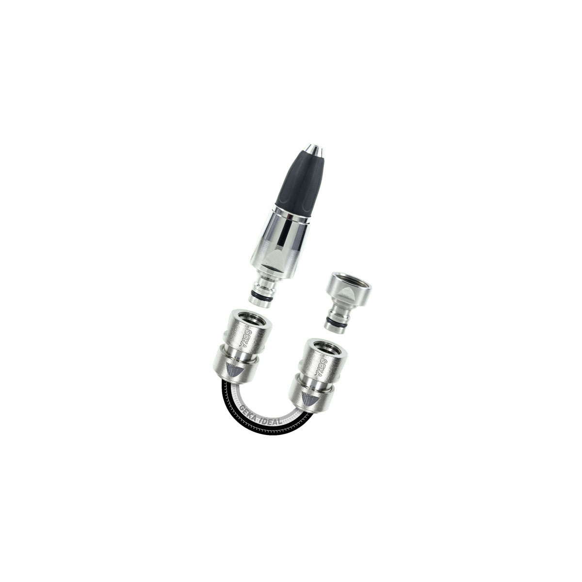 GEKA  Ideal Starter-Set vernickelt GEKA  Ideal Starter-Set vernickelt