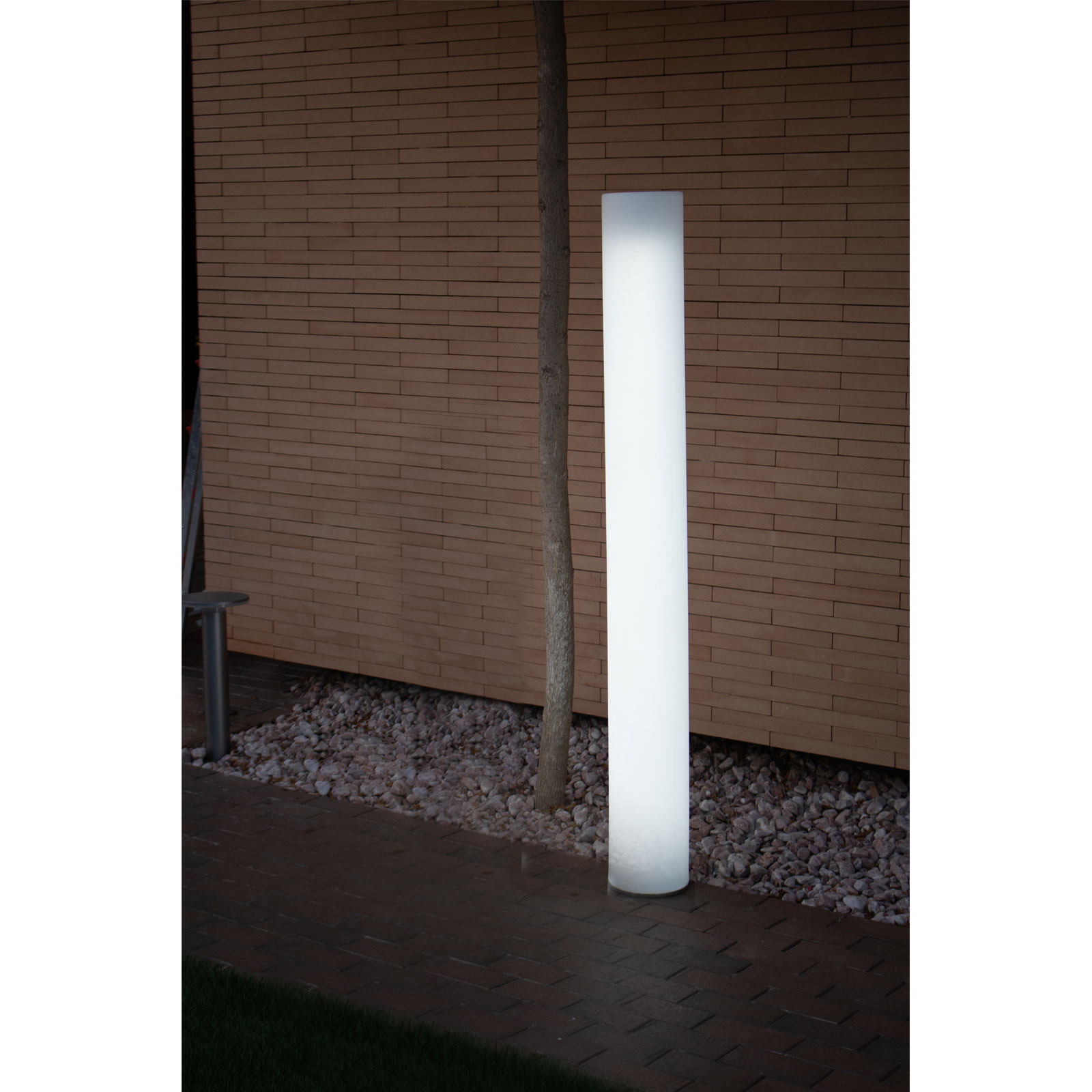 NewGarden LED-Stehleuchte Fity 160 weiß Ø160 cm Bild 2