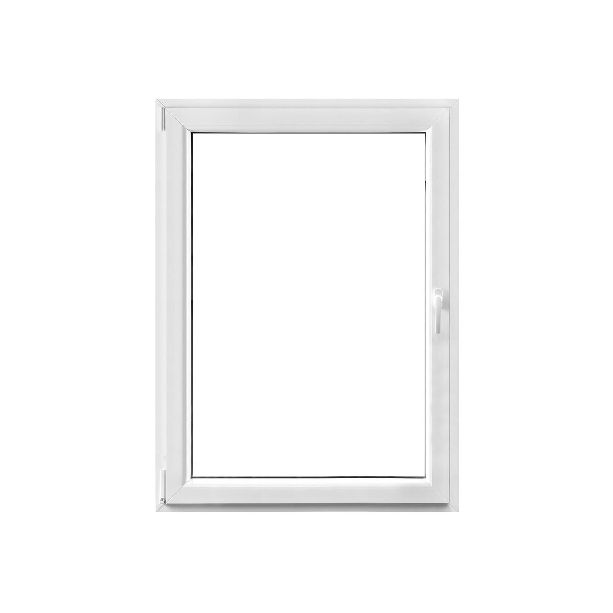 Wärmeschutzfenster Q 71 Premium Serie 3-fach Verglasung weiß 50 x 60 cm