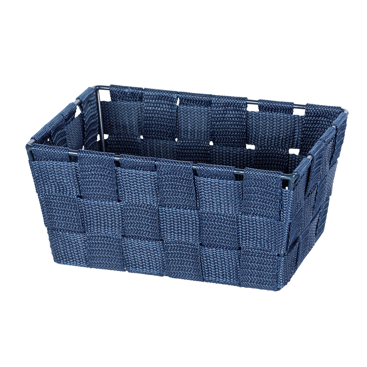 Wenko Aufbewahrungskorb Adria dunkelblau