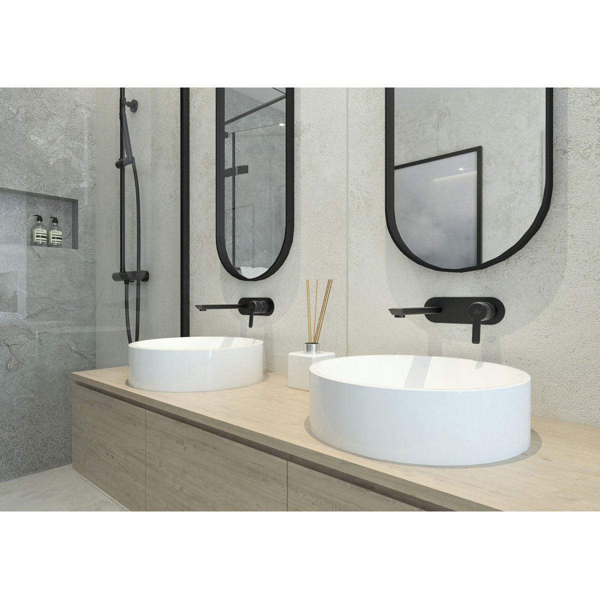 deante  Unterputz-Waschtischarmatur ARNIKA schwarz Bild 3