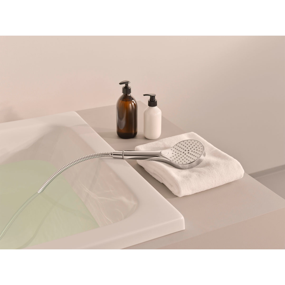 Hansa VIVA Handbrause viva chrom 3S ⌀110mm Durchfluss 12l/min  Bild 3