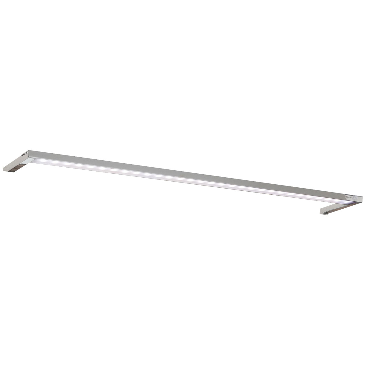 Fackelmann LED-Aufsatzleuchte chrom 56 x 10 x 2 cm Bild 1