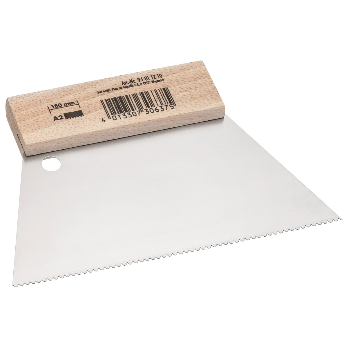 Color Expert Zahnspachtel A2 180 mm Holzgriff Color Expert Zahnspachtel A2 180 mm Holzgriff
