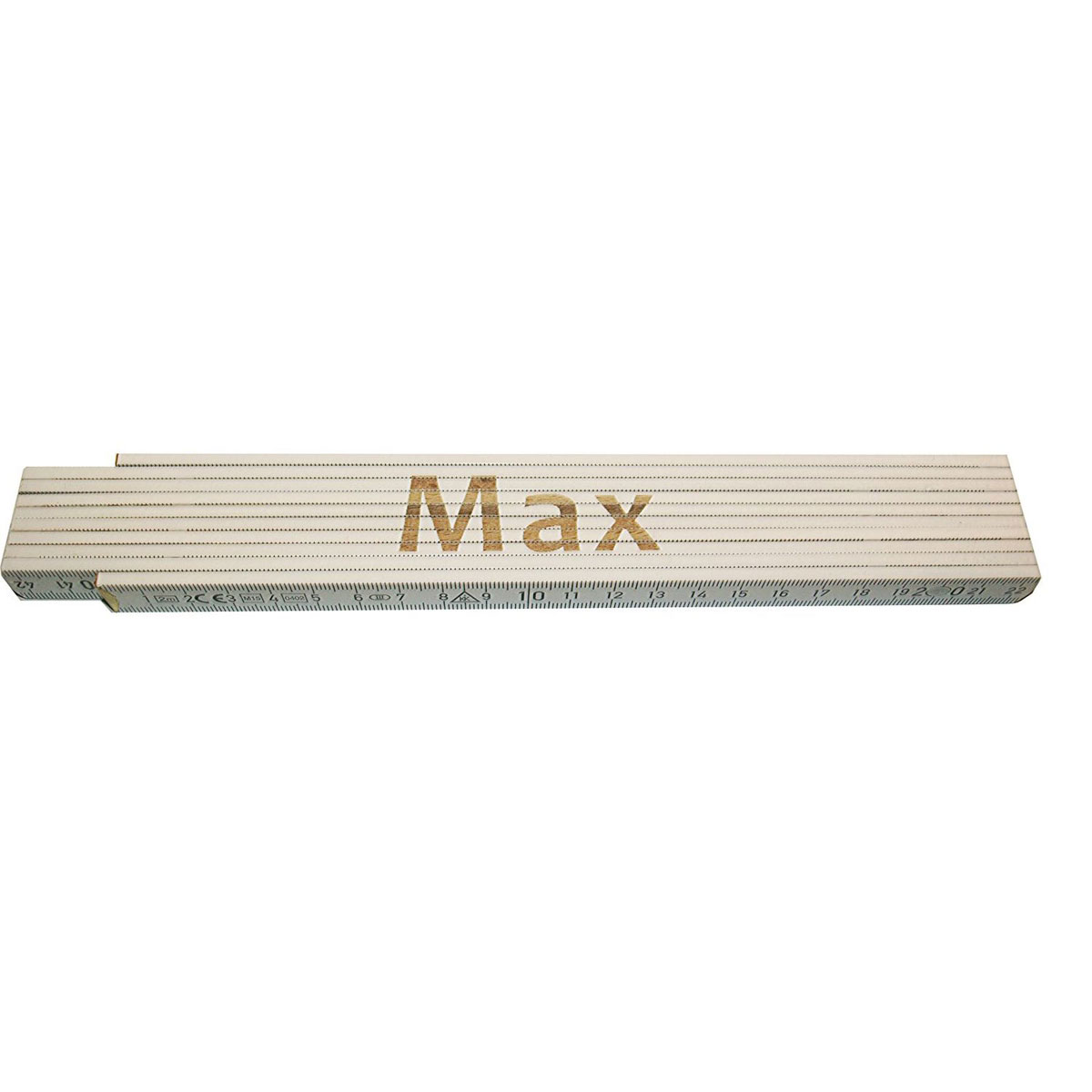 Gliedermaßstab „Max“, 2m, weiß